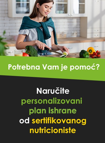 Naručite personalizovani plan ishrane od sertifikovanog nutricioniste